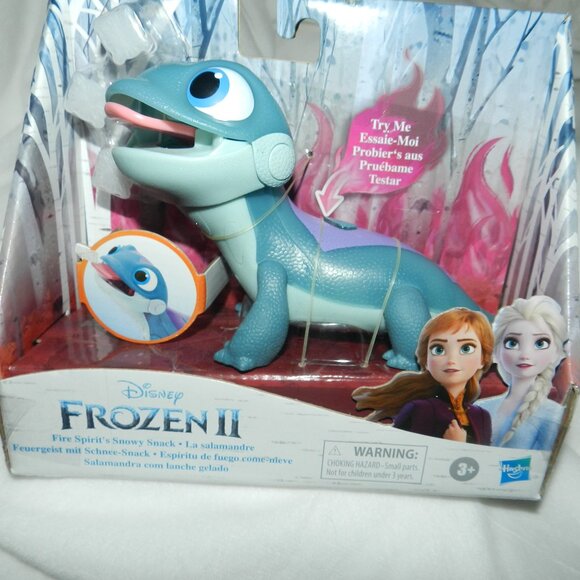 Disney Frozen 2 Bruni Fire Spirit Salamander 7" Light Up Figure🆕SHIPS Fast💨⚡🚚 - Picture 7 of 15